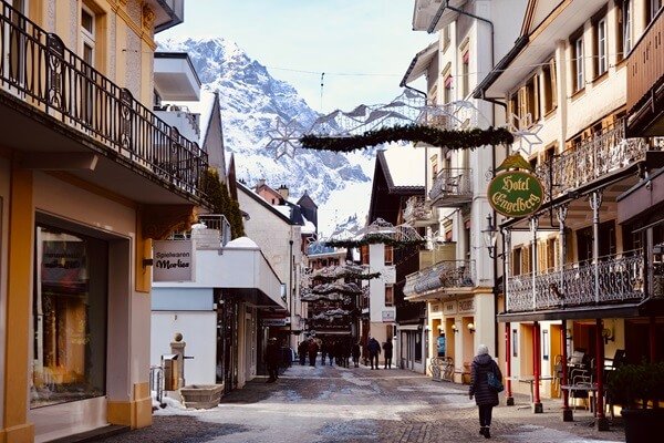 Engelberg View of the city 