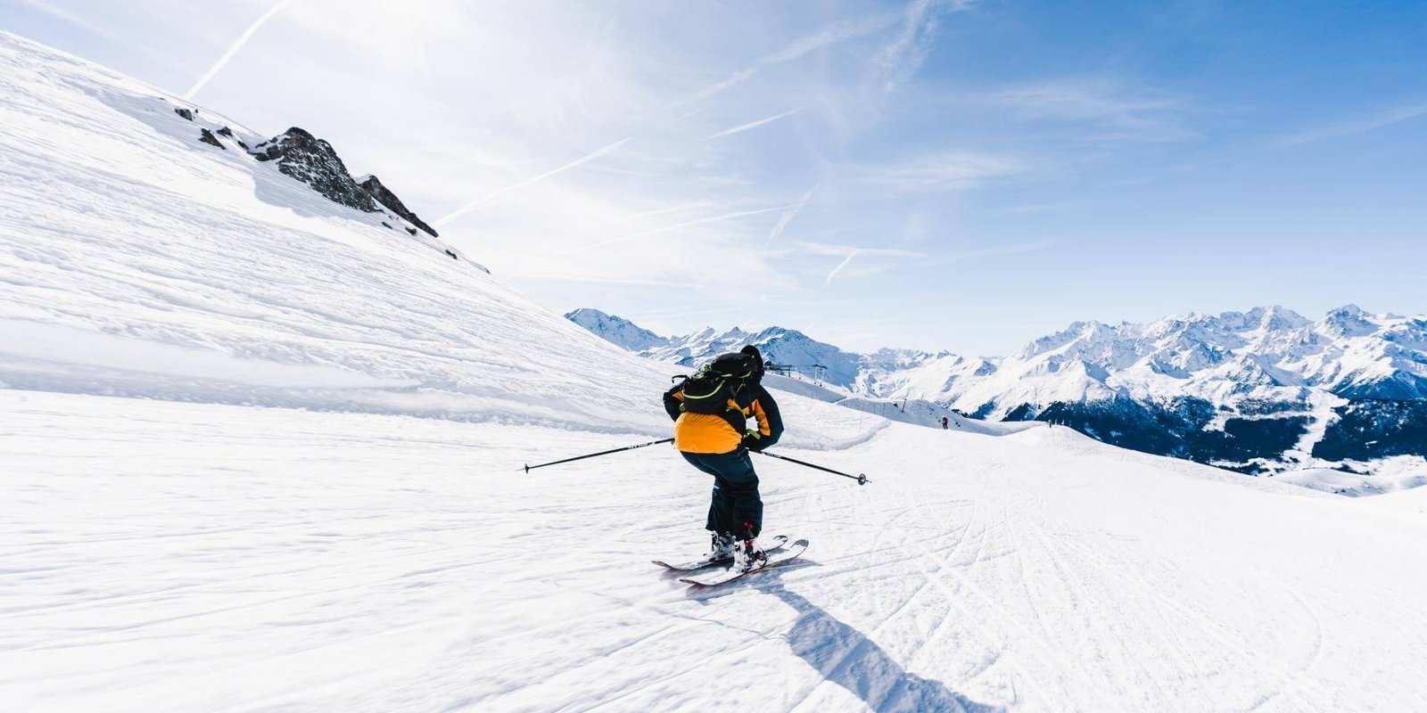 Verbier skiying